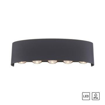 Paul Neuhaus CARLO 9489-13 Fali lámpa 10x0,8W/LED 3000K 960LM IP54