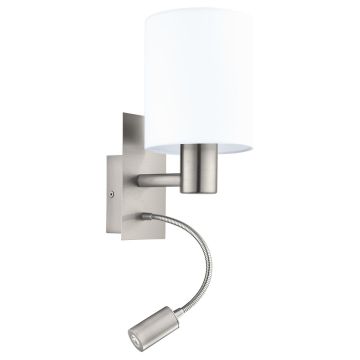 Eglo PASTERI 96477 Fali lámpa 1x40W/E27 + 1X3,5W/LED 380LM