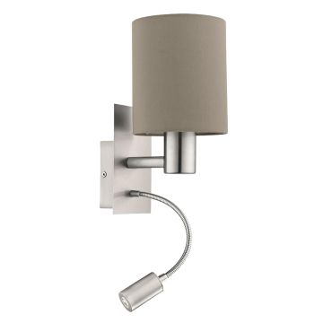 Eglo PASTERI 96478 Fali lámpa 1x40W/E27 + 1X3,5W/LED 380LM