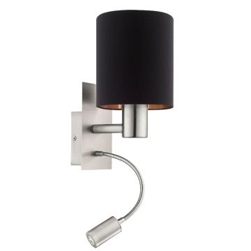 Eglo PASTERI 96483 Fali lámpa 1x40W/E27 + 1X3,5W/LED 380LM