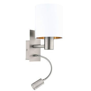 Eglo PASTERI 96484 Fali lámpa 1x40W/E27 + 1X3,5W/LED 380LM