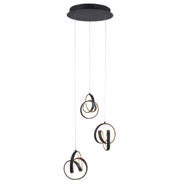 Endon COSMA 97623 Függőlámpa 3x14.16W/LED 3000K 1380LM IP20