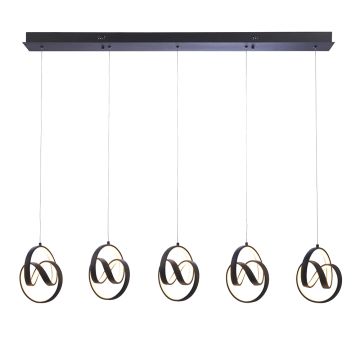 Endon COSMA 97624 Függőlámpa 5x14W/LED 3000K 2310LM IP20