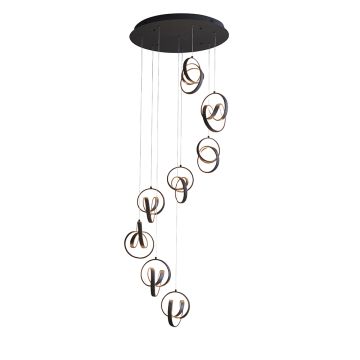 Endon COSMA 97625 Függőlámpa 8x13.62W/LED 3000K 3500LM IP20