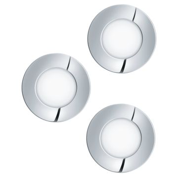 Eglo FUEVA 98635 Beépíthető spotlámpa 3x2.8W/LED 3000K 1050lm IP20/IP44