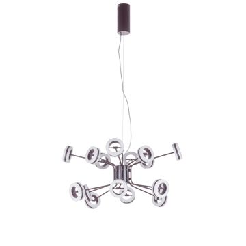 Italux METIS AD16002-16A COFFEE Függőlámpa 16x4,8W/LED IP20
