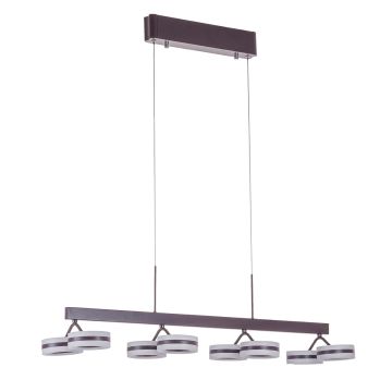 Italux METIS AD16002-8A COFFEE Függőlámpa 8x4,8W/LED IP20
