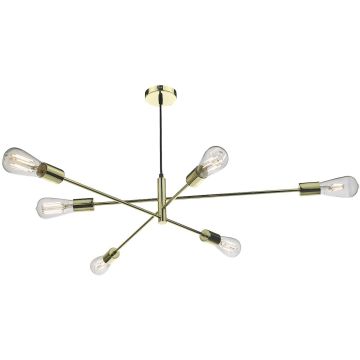 Dar Lighting ALANA ALA0635 Függőlámpa 6x60W/E27 IP20