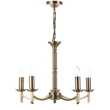 Dar Lighting AMBASSADOR AMB0575 Csillár 5x40W/E14