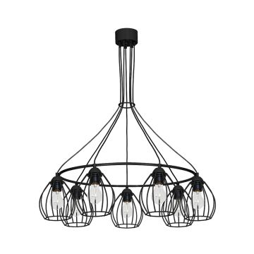 Milagro DON BLACK MLP752 Csillár 7x60W/E27