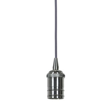 Italux ATRIUM DS-M-036 CHROME Függőlámpa 1x60W/E27