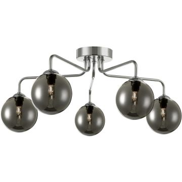 Dar Lighting FEYA FEY0550-01 Plafonlámpa 5x40W/G9