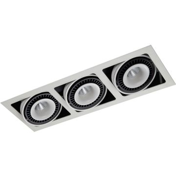 Italux ALESSO GL7116-3-54W-WH+BL Beépíthető spotlámpa 3x54W/LED 3000K 4100LM IP20