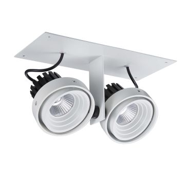 Italux PATRIZIO GL7118-2/2X12W 3000K WH+BL Spotlámpa 2x12W/LED 1770LM IP20