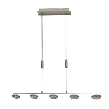 Italux MARLEY HD-352ML-05-9051B CH Függőlámpa 5x5W/LED