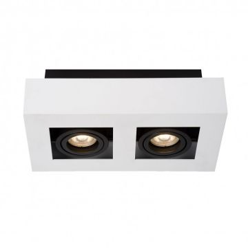 Italux CASEMIRO IT8001S2-WH/BK Felületi spotlámpa 2x50W/GU10