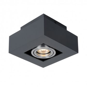 Italux CASEMIRO IT8002S1-BK/AL Felületi spotlámpa 1x50W/GU10