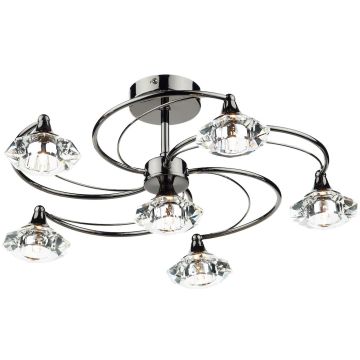 Dar Lighting LUTHER LUT0667 Plafonlámpa 6x40W/G9