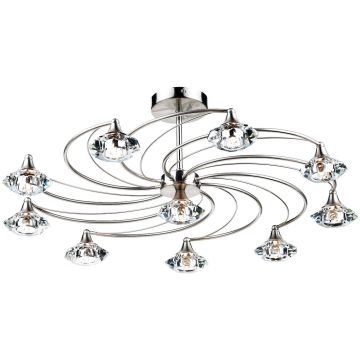 Dar Lighting LUTHER LUT2346 Plafonlámpa 10x40W/G9