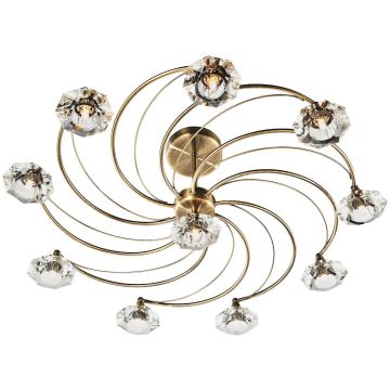 Dar Lighting LUTHER LUT2375 Plafonlámpa 10x40W/G9