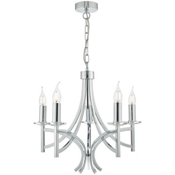 Dar Lighting LYON LYO0550 Csillár 5x40W/E14 IP20