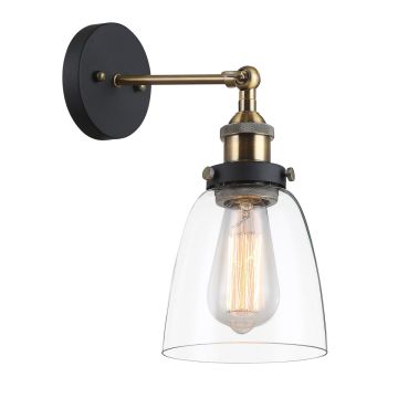 Italux FRANCIS MBM-2563/1 GD+CL Fali lámpa 1x40W/E27