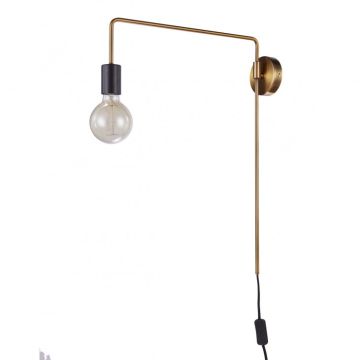 Italux MONIQ MB-BR1721402-W1-G Fali lámpa 1x60W/E27