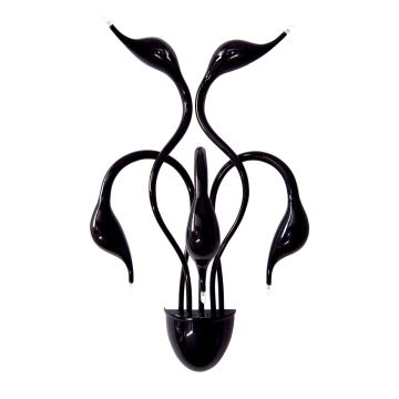 Italux SWAN MB8098-5A BLACK Fali lámpa 5x20W/G4 IP20