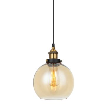 Italux CARDENA MDM-4330/1 GD+AMB Függőlámpa 1x40W/E27 IP20