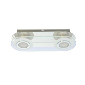 Italux FLAVIO MD14088-02 CH Süllyesztett mennyezeti lámpa 2x5,5W/LED