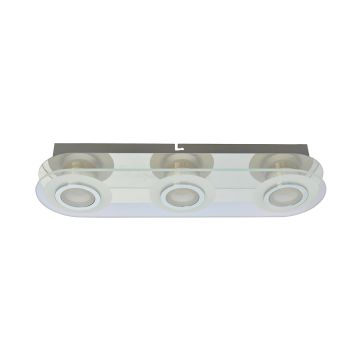 Italux FLAVIO MD14088-03 CH Süllyesztett mennyezeti lámpa 3x5,5W/LED