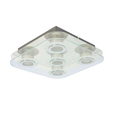 Italux FLAVIO MD14088-05F CH Süllyesztett mennyezeti lámpa 5x5,5W/LED