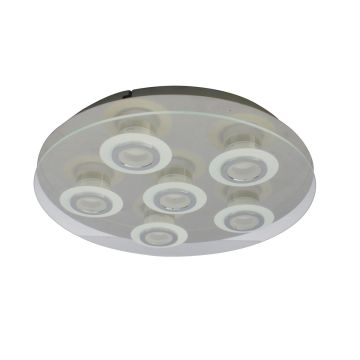 Italux FLAVIO MD14088-06B CH Süllyesztett mennyezeti lámpa 6x5,5W/LED