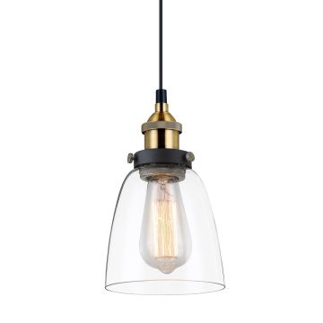 Italux FRANCIS MDM-2563/1 GD+CL Függőlámpa 1x40W/E27