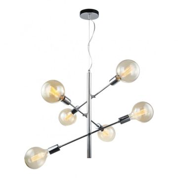 Italux MADALYN MDM3582/6 CH Csillár 6x40W/E27
