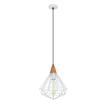 Italux MAELLE MDM-2591/1S WH Függőlámpa 1x60W/E27 IP20