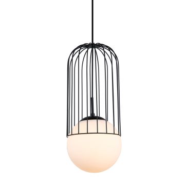Italux MATTY MDM-3940/1 BK Függőlámpa 1x40W/E27 IP20