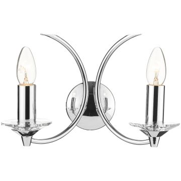 Dar Lighting MEDUSA MED0950 Fali lámpa 2x40W/E14