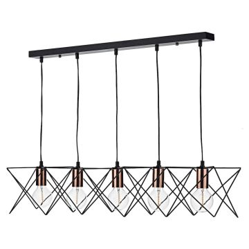 Dar Lighting MIDI MID0522 Függőlámpa 5x40W/E27