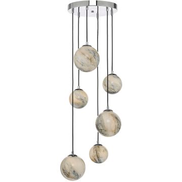 Dar Lighting MIKARA MIK0650 Függőlámpa 6x5W/G9