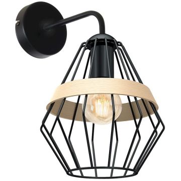Milagro CLIFF BLACK MLP5523 Fali lámpa 1x60W/E27 IP20