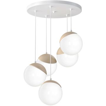 Milagro SFERA WOOD MLP5426 Függőlámpa 5x40W/E14 IP20