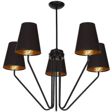 Milagro VICTORIA BLACK MLP4913 Csillár 5x60W/E27 IP20