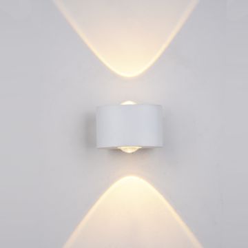 Italux GILBERTO PL-260W Fali lámpa 2x2W/LED 120LM IP54
