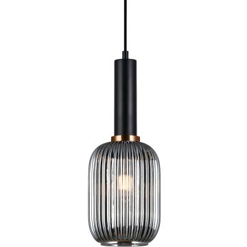 Italux ANTIOLA PND-5588-1M-BK+SG Függőlámpa 1x40W/E27 IP20