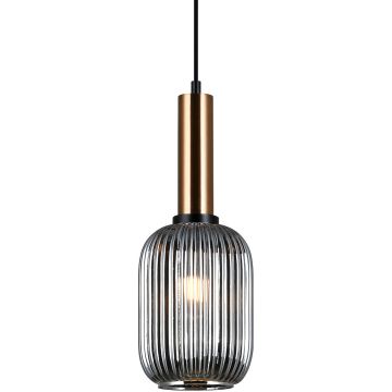 Italux ANTIOLA PND-5588-1M-BRO+SG Függőlámpa 1x40W/E27 IP20