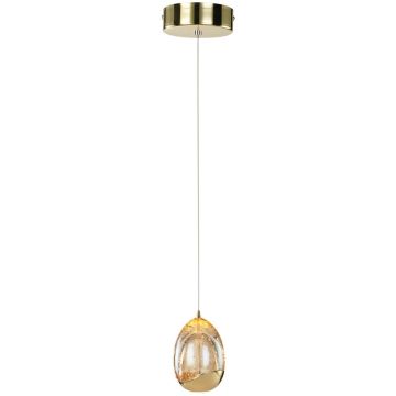 Italux HUELTO PND-22112132-1A-CHPN Függőlámpa 1x4,8W/LED 3000K 290LM IP20