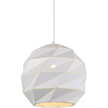 Italux PALERMO PND-2424-1L-WH Függőlámpa 1x40W/E27 IP20