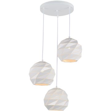 Italux PALERMO PND-2424-3S-WH Függőlámpa 3x40W/E27 IP20
