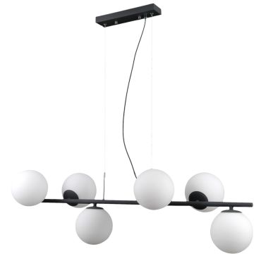 Italux RADDI PND-5510-6-BK Függőlámpa 6x5W/G9 IP20